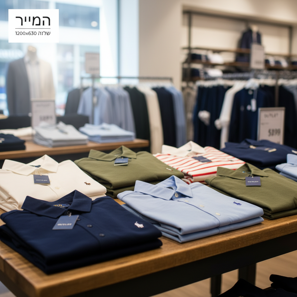 איכות בלתי מתפשרת במחיר מפתיע: המדריך המלא לפריטי פולו באאוטלט